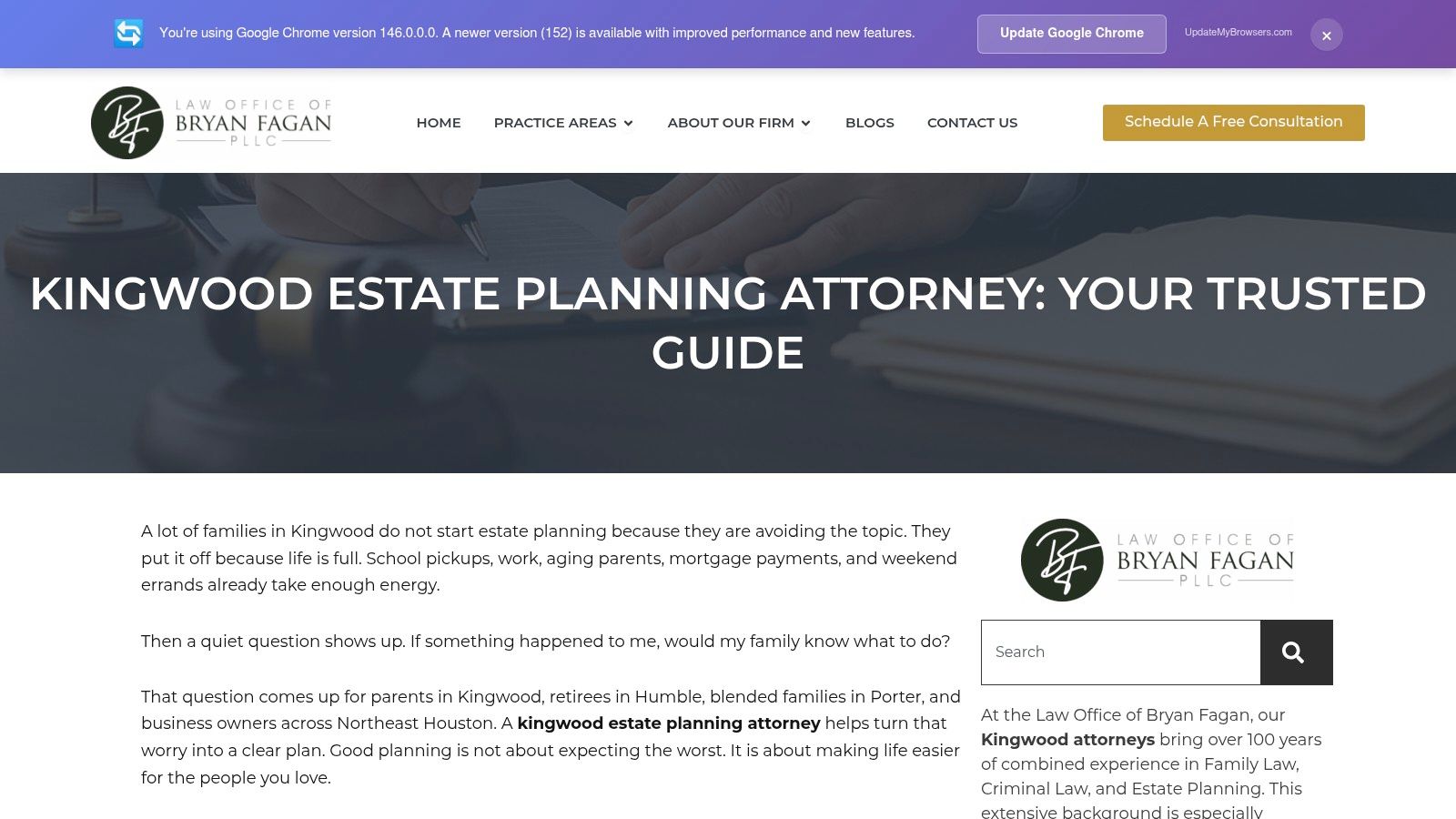 Screenshot from https://kingwoodattorneys.com/kingwood-estate-planning/
